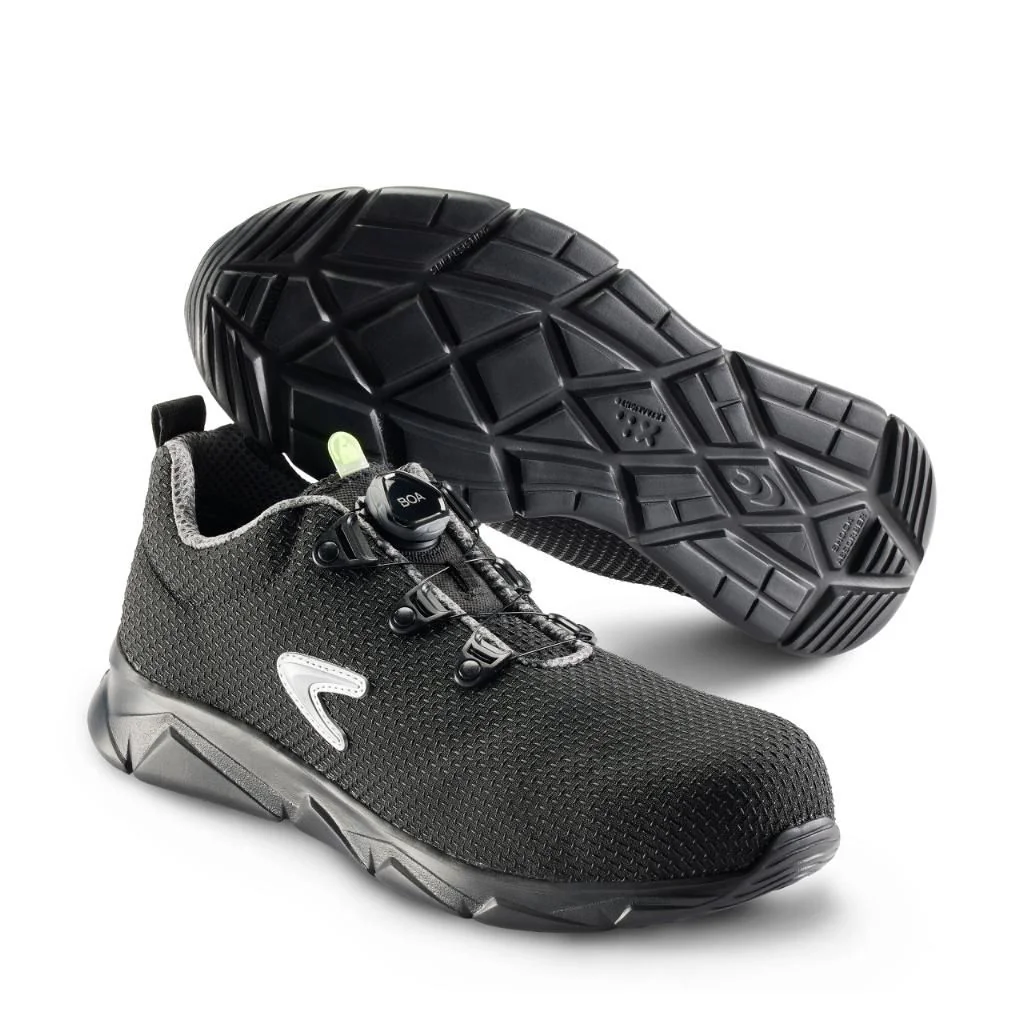 Cofra 89202 Total Black S3 SRC Superlet og fleksibel sikkerhedssko