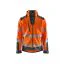 High Vis Orange/Mellemgrå