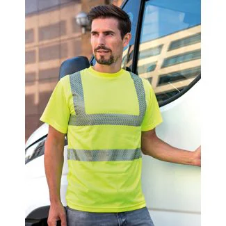 Korntex KX072, T-shirts Hi-Vis Broken Reflective T-Shirt Alhambra