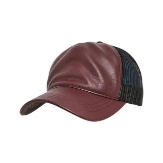 FLEXFIT FX6606LT, Caps Leather Trucker Cap