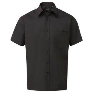 Premier Workwear PW202, Skjorter Men´s Poplin Short Sleeve Shirt
