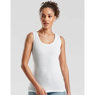 Fruit of the Loom Dame tanktop F262, Top / T-shirts Ladies´ Valueweight Vest