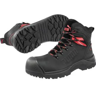Puma Iron HD Black MID Sikkerhedsstøvlet S3S