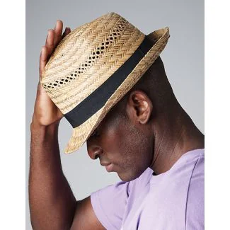 Beechfield CB730, Hatte Straw Summer Trilby