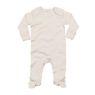 Babybugz BZ35, Sparkedragter & Nattøj Baby Envelope Sleepsuit With Scratch Mitts