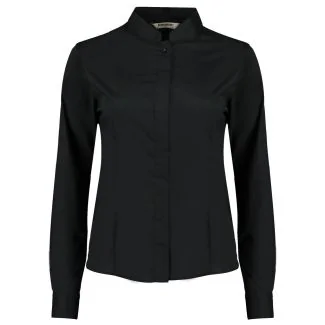 Bargear K740, Skjorter Women´s Tailored Fit Bar Shirt Mandarin Collar Long Sleeve