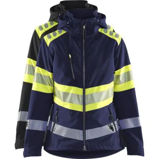 Blåkläder 4404 Dame High Vis Softshell Jakke / Dame High Vis Softshell Arbejdsjakke