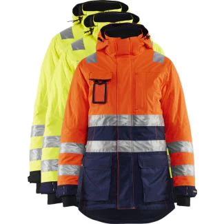 Blåkläder 4472 Dame High Vis Vinterparkajakke / Dame High Vis Vinterparkajakke