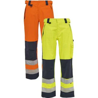 Elka 082450R Securetech Multinorm Taljebukser / Hi-vis arbejdsbukser