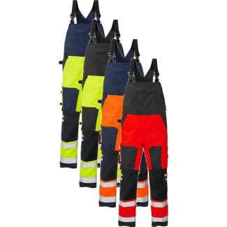 Fristads 101019 Hi Vis overalls kl.2 1015 / Arbejdsoveralls