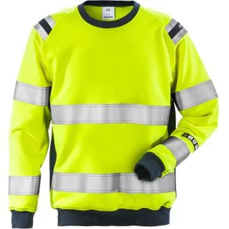 Fristads 109428 Flamestat Hi Vis Sweatshirt kl.3 7076 / Arbejdstrøje