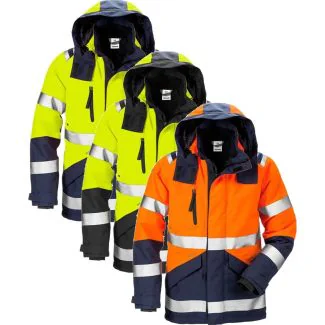 Fristads 120987 Hi Vis GORE-TEX skal jakke kl.3 4988 / Arbejdsjakke