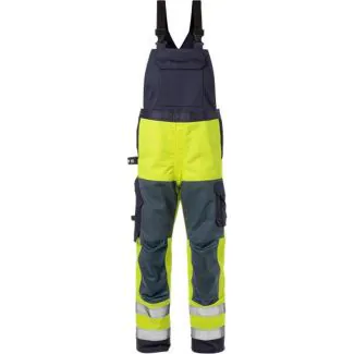 Fristads 125943 Flame Hi Vis overalls kl.2 1585 FLAM / Arbejdsoveralls