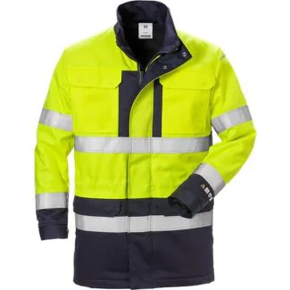 Fristads 125947 Flame hi vis vinter parka jakke kl 3 4589 / Arbejdsjakke