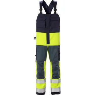 Fristads 126510 Flame Hi Vis overalls kl.2 1584 FLAM / Arbejdsoveralls