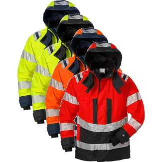 Fristads 127663 Hi Vis Airtech® skal jakke dame kl.3 4518 / Arbejdsjakke