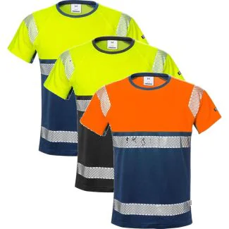Fristads 129511 HiVis t-shirt kl.1 7518 THV / Arbejds T-shirt