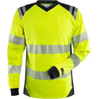 Fristads 131146 Flamestat Hi Vis T-shirt dame kl.3 / Arbejds T-shirt