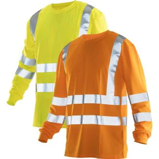 Jobman 5593 Langærmet T-shirt Hi-Vis