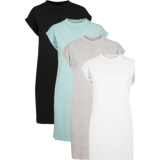 Build Your Brand BY101, Kjoler Ladies´ Turtle Extended Shoulder Dress