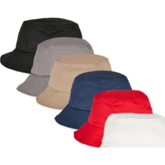 FLEXFIT FX5003KH, Hatte Kids´ Flexfit Cotton Twill Bucket Hat