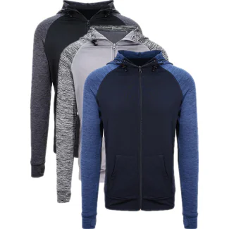 Just Cool JC057, Sweatshirts & -jakker Men´s Cool Contrast Zoodie