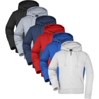 James & Nicholson JN053, dame sweatshirts & høttetrøje Ladies´ Hooded Jacket