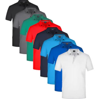 James & Nicholson JN708, Poloshirts Men´s Pima Polo