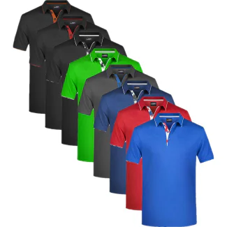 James & Nicholson JN728, Poloshirts Men´s Polo Stripe