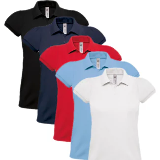 Henbury W460, Poloshirts Men´s Slim Fit Stretch Polo Shirt + Wicking Finish