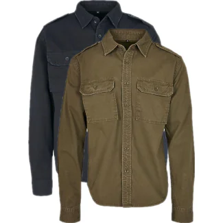 Build Your Brandit BYB9373, Skjorter Vintage Shirt Long Sleeve