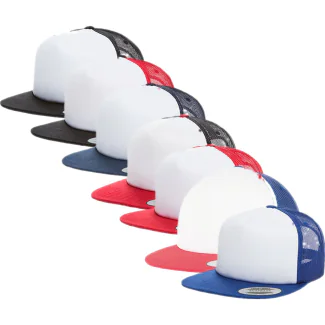 FLEXFIT FX6005FW, Caps Foam Trucker With White Front
