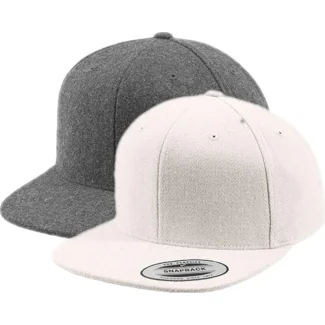 FLEXFIT FX6689M, Caps Melton Wool Snapback Cap