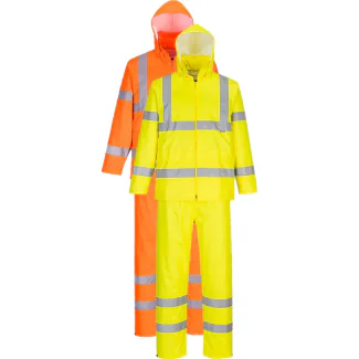 Portwest H448 Hi-vis Packaway regndragt