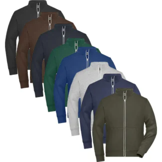 James & Nicholson JN1810, Jakker Men´s Doubleface Work Jacket -SOLID-