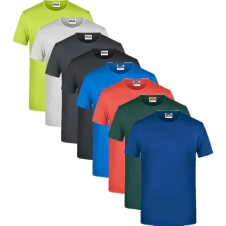 James & Nicholson JN8008, T-shirts Men´s Basic-T