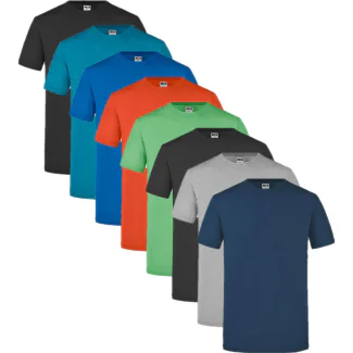 James & Nicholson JN911, T-shirts Men´s Slim Fit-T