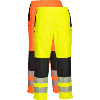 Portwest PW386 PW3 hi-vis dame regn bukser