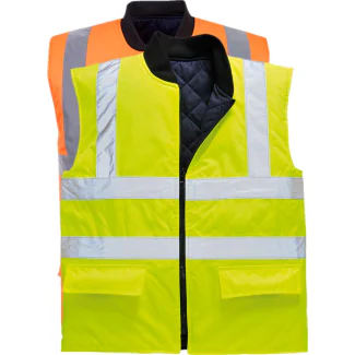 Portwest S469 Hi-Vis Vendbar Bodywarmer