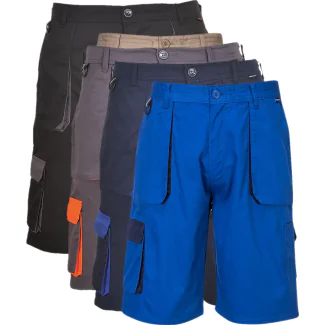 Portwest TX14 Portwest Texo Shorts Med Kontrast