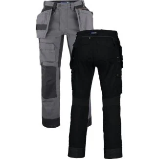 ProJob 645524 5524 bukser med kevlar forstærkede knæ og stretch paneler / Arbejdsbukser
