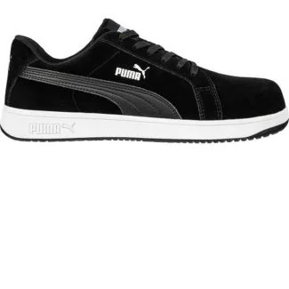 Puma 5-64001 iconic suede black low