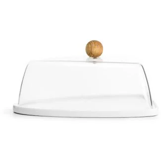 Sagaform Nature Osteklokke Trekantet