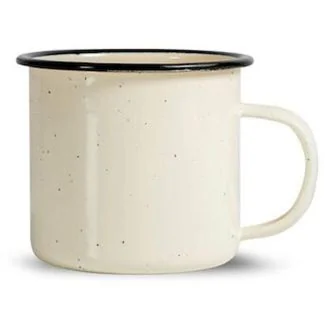 Sagaform Doris Emaljekrus Beige