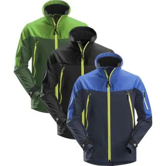 Snickers 1940 flexiwork, softshelljakke i stretch / Arbejdsjakke