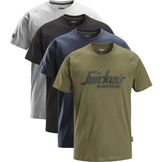 Snickers 2590 logo t-shirt / Arbejds T-shirt
