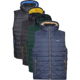 Trespass franklyn - male padded gilet - polstret vest til mænd