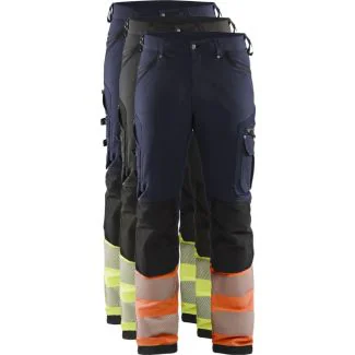 Blåkläder 1193 High vis buks 4-vejs stretch / High vis Arbejdsbuks 4-vejs stretch