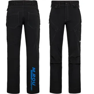 Engel 2368-317 X-treme bukser med 4-vejs stretch ( Incl. Stort M. Rou transport logo på h/læg )