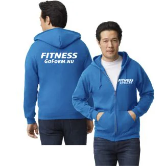 FITNESS GoForm.NU - Unisex Full Zip Hættetrøje